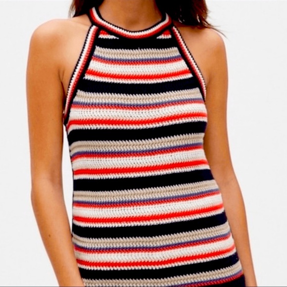 NWT-Gap tank top tunic crochet halter top - Picture 1 of 11